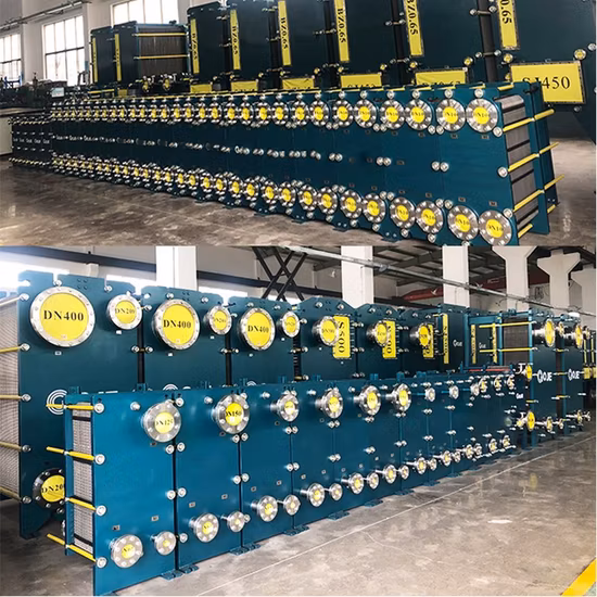 China preço de fábrica alta eficiência qualidade industrial grau alimentício vapor sanitário aço inoxidável soldado placa trocador de calor para água/óleo/pasteurização de leite